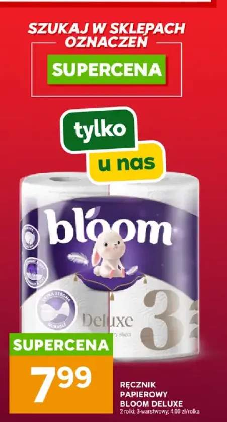 Ręcznik papierowy Bloom Deluxe 3-warstwowy