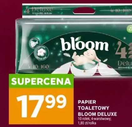 Papier toaletowy Bloom Deluxe 4-warstwowy