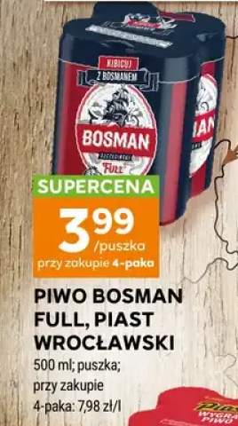 Piwo Bosman Full puszka