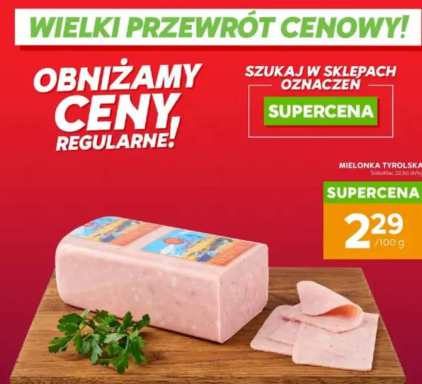 Mielonka tyrolska Sokołów