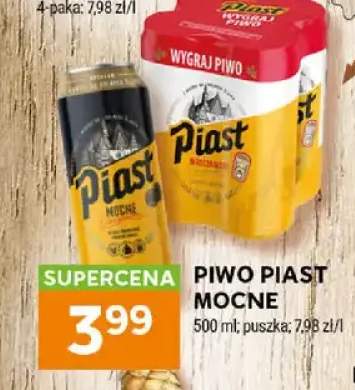Piwo Piast Mocne puszka