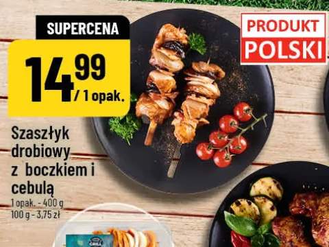 szaszłyk drobiowy grillowy