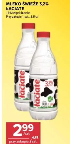 Mleko świeże 3,2% Łaciate