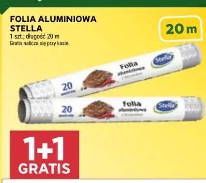 Folia aluminiowa Stella 20m