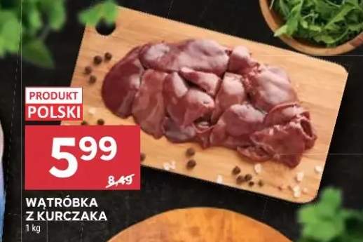 Wątróbka z kurczaka