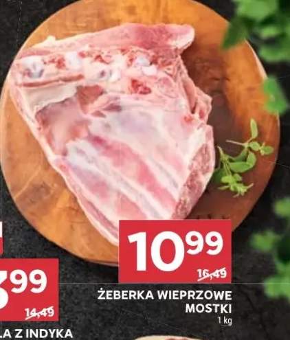 Żeberka wieprzowe mostki