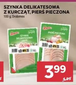 Szynka Delikatesowa z Kurcząt Pierś Pieczona Drobimex