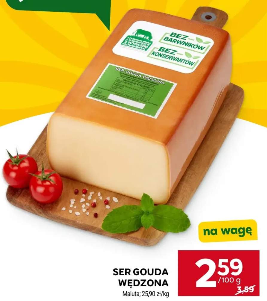 Ser Gouda wędzona Maluta