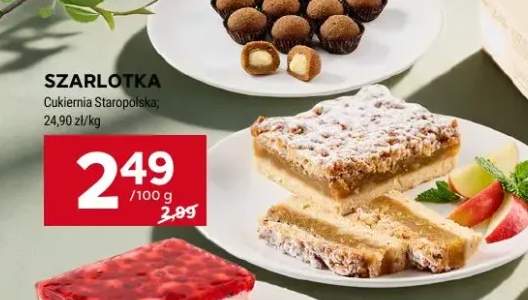 Szarlotka Cukiernia Staropolska