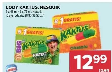 Lody Nesquik Nestlé