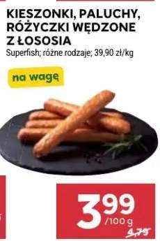 Kieszonki wędzone z łososia Superfish