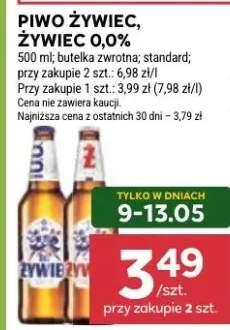 Piwo Żywiec 0,0% butelka zwrotna