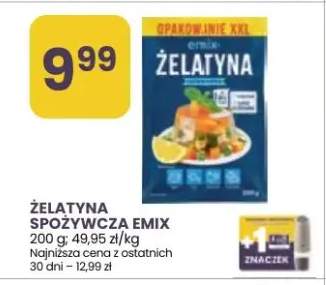 Żelatyna spożywcza Emix opakowanie XXL
