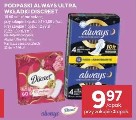 Podpaski Always Ultra