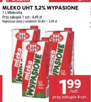 Mleko UHT 3,2% Wypasione Mlekovita