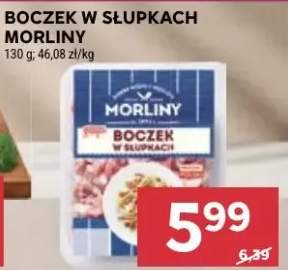 Boczek w słupkach Morliny