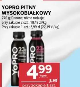 Jogurt pitny wysokobiałkowy Yopro Danone