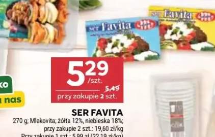 Ser Favita niebieski 18% Mlekovita