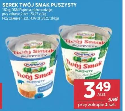 Serek Twój Smak Puszysty OSM Piątnica