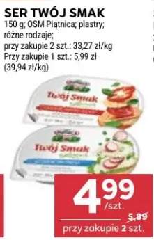 Ser Twój Smak w plastrach OSM Piątnica
