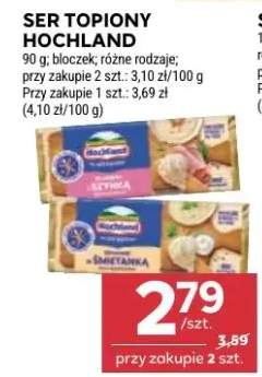 Ser topiony Hochland w bloczkach