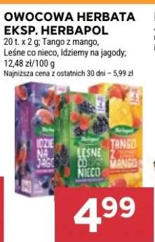 Owocowa herbata ekspresowa Tango z mango Herbapol