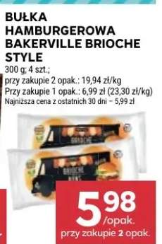 Bułka hamburgerowa Brioche Style Bakerville