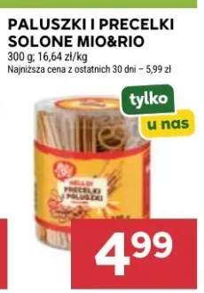 Paluszki i precelki solone Mio&Rio