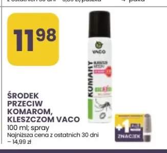 Środek przeciw komarom kleszczom Vaco spray