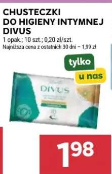 Chusteczki do higieny intymnej Divus