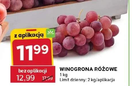 Winogrona różowe