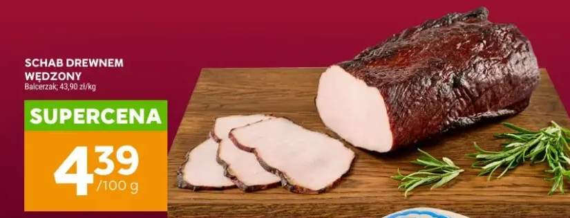 Schab drewnem wędzony Balcerzak