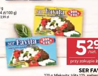Ser Favita niebieska 18% Mlekovita