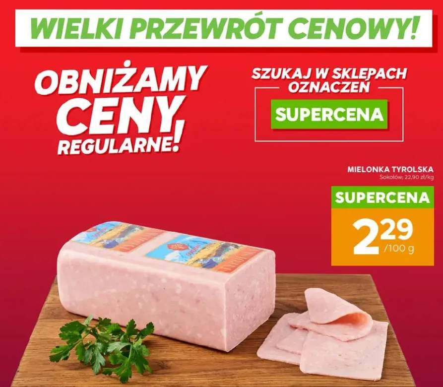 Mielonka tyrolska Sokołów