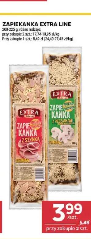 Zapiekanka Extra Line