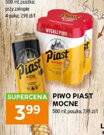 Piwo Piast Mocne