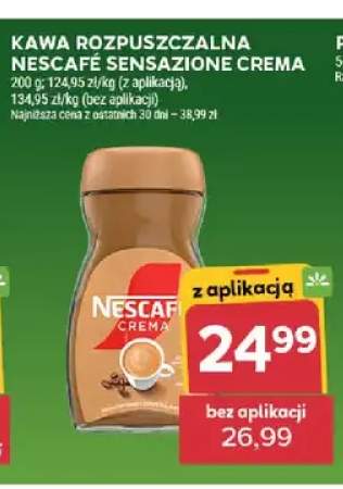 Kawa rozpuszczalna Nescafé Sensazione Crema