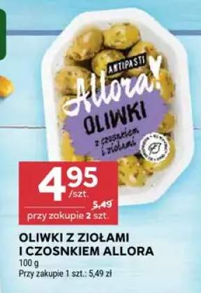 Oliwki z ziołami i czosnkiem Allora
