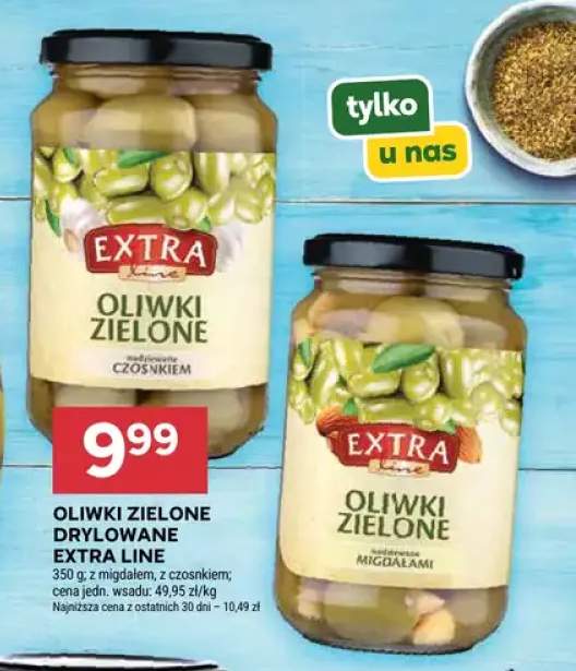 Oliwki zielone drylowane Extra Line