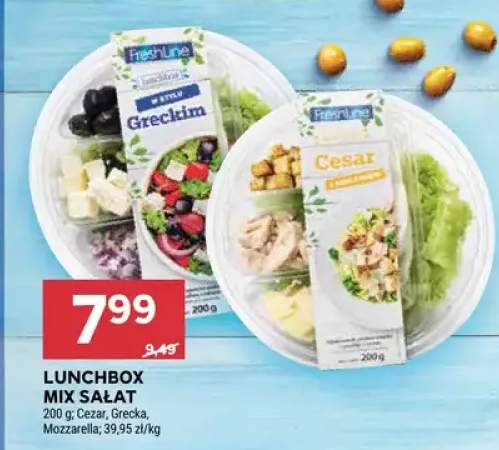 Lunchbox mix sałat Freshline Cezar