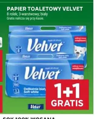 Papier toaletowy Velvet 3-warstwowy biały