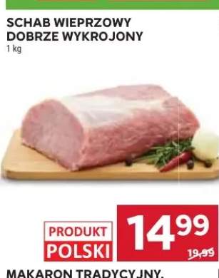Schab wieprzowy dobrze wykrojony