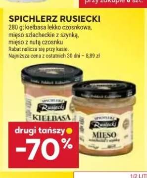 Kiełbasa lekko czosnkowa Spichlerz Rusiecki