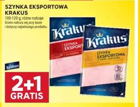 Szynka eksportowa z pieprzem Krakus