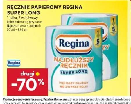 Ręcznik papierowy Regina Super Long 2-warstwowy