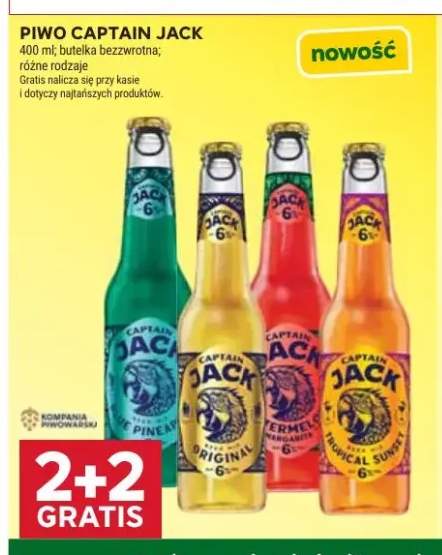 Piwo Captain Jack Original