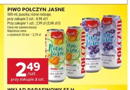 Piwo Połczyn Jasne Tango Lime