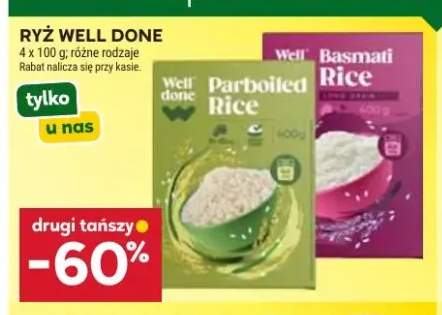 Ryż Well Done Basmati 4-pak 100g