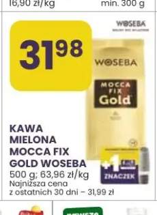 Kawa mielona Mocca Fix Gold Woseba