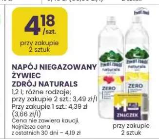 Napój niegazowany Żywiec Zdrój Naturals